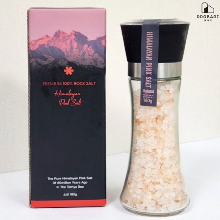 히말라야 핑크 솔트 천연 요리용 암염 건강 조미료