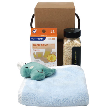 화이트 천연 미네랄 프리미엄 순수 소금 선물세트