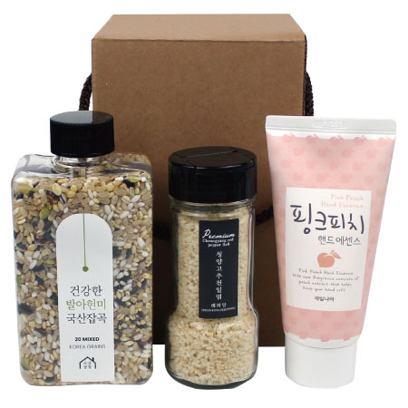 천연 바다 소금 1kg 선물세트 건강 조미료 가정용