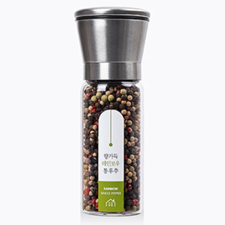 분쇄기 핑크 블루 그린 화이트 솔트 밀 그라인더