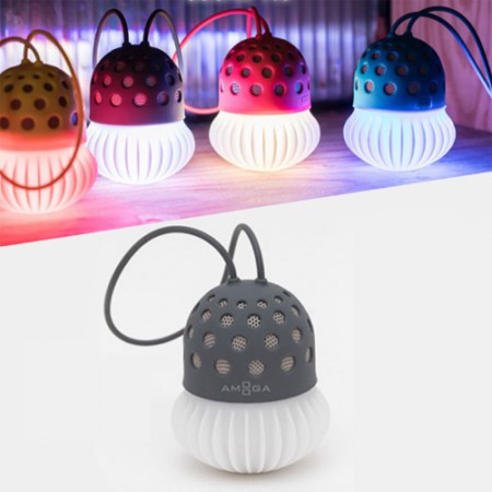 무선 블루투스 LED조명 휴대용 미니 스피커 무선 블루투스 LED조명 휴대용 미니 스피커