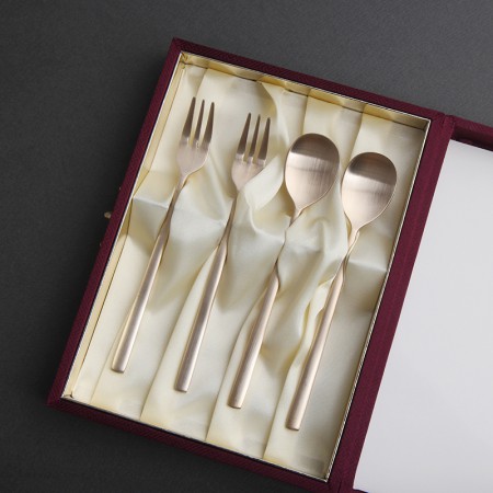 실버 스테인리스 휴대용 2종 세트 캐리 수저