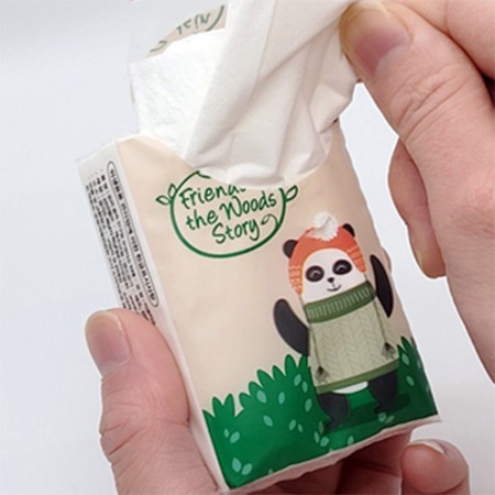 미니 포켓 천연펄프 휴대용 3겹 티슈 미니 포켓 천연펄프 휴대용 3겹 티슈