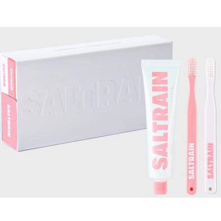 화이트 캡형 휴대용 치약칫솔세트