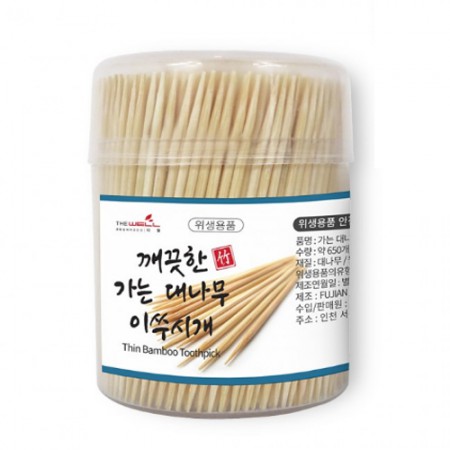 친환경 대나무 이쑤시개 550개입 친환경 대나무 이쑤시개 550개입