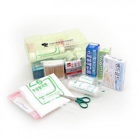 메디박스 365 휴대용 응급처치 의료용 구급상자 키트