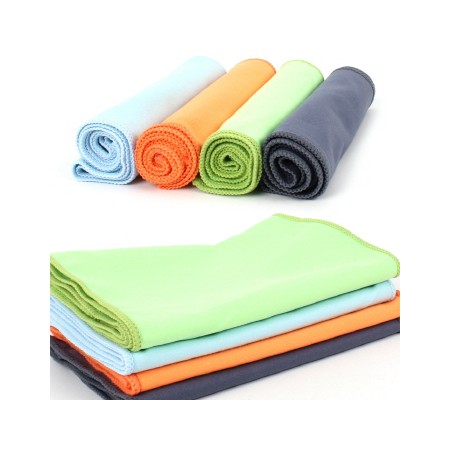 스웨이드 스포츠 타월 마이크로파이버 속건 초극세사 운동용 수건