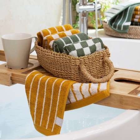 체크무늬 대나무 섬유 친환경 프리미엄 항균 캠핑 블랭킷