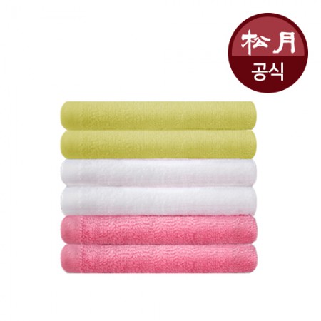 쇼밍 미용32 고급 마이크로 컬러 수건 3매 세트