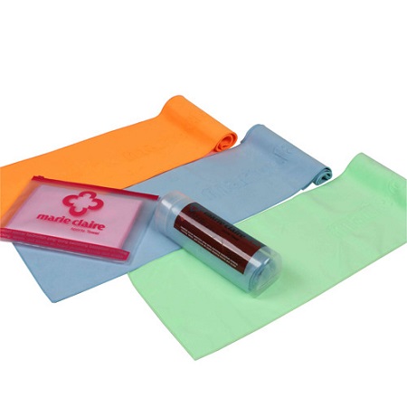 마리끌레르 초극세사 스웨이드 스포츠타올 마이크로화이버 세트