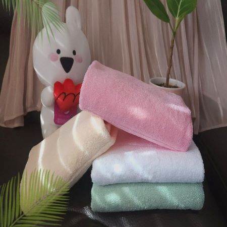 아이온드 세련 디자인 파스텔 컬러 극세사 세면타올 아이온드 세련 디자인 파스텔 컬러 극세사 세면타올