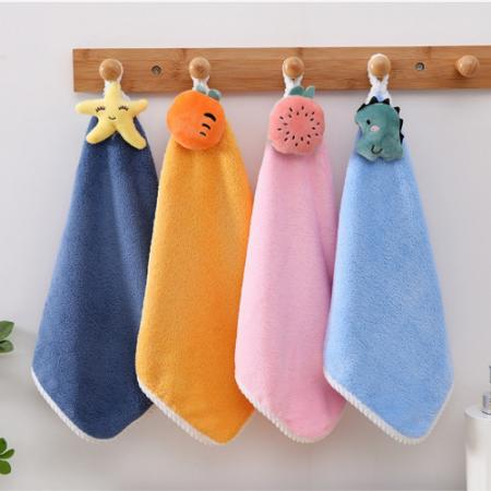 토토즈 애니멀 30x30cm 마이크로파이버 흡수 속건 수건