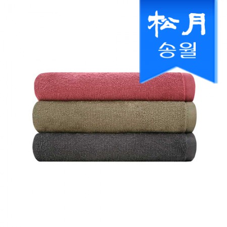 송월 진미용 100% 면 32x75cm 속건 무지 타월
