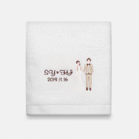 라라리빙 결혼답례품 수건제작 기분좋은날 호텔타올 150g 라라리빙 결혼답례품 수건제작 기분좋은날 호텔타올 150g