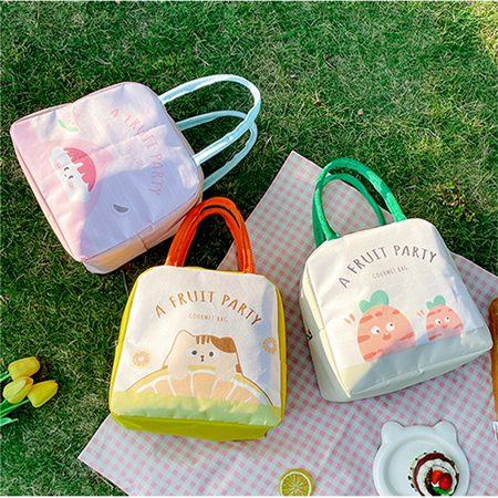 딸기 토트백 캔버스 대용량 프리미엄 에코백