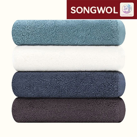 송월 항균 마이크로 코튼 다용도 수건 4색 세트