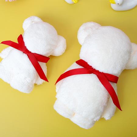 화이트 쿠키 베어 스티커 세트 캐릭터 굿즈 6개입