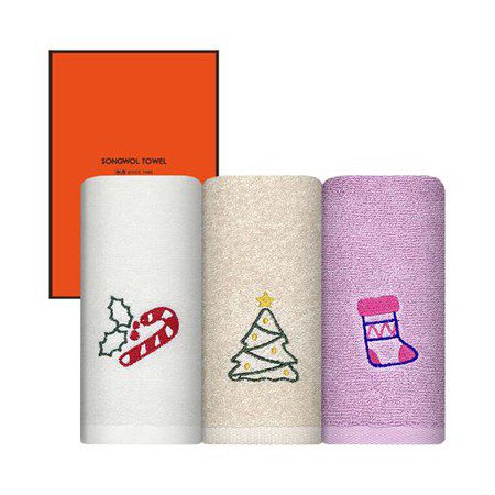 송월타올 크리스마스 타올 오너먼트 C 1매 세트 수건답례품 제작 송월타올 크리스마스 타올 오너먼트 C 1매 세트 수건답례품 제작