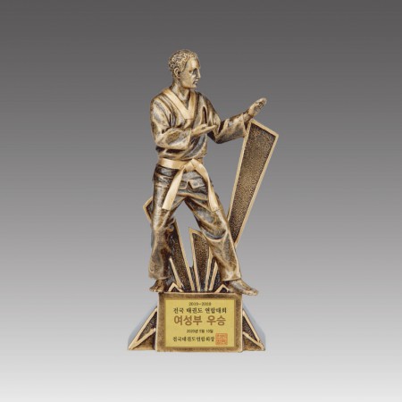 태권도 트로피 제작 – 레진 트로피 G5079