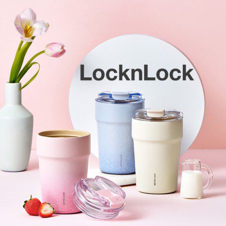 락앤락 메트로 카페 세라믹 텀블러 홍보물 400ml 제작