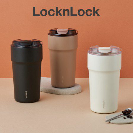 락앤락 메트로 카페 세라믹 텀블러 홍보물 500ml 제작