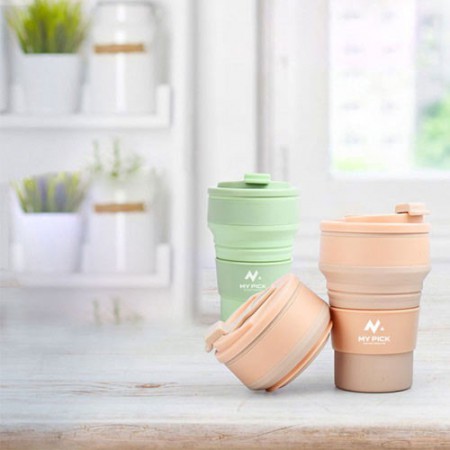 밀크티 파스텔 보온텀블러