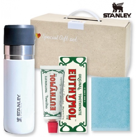 스탠리 텀블러제작 고진공 슬림보틀473ml 유시몰 프리미엄치약 106g 국산핸드타올 3종 스탠리 텀블러제작 고진공 슬림보틀473ml 유시몰 프리미엄치약 106g 국산핸드타올 3종