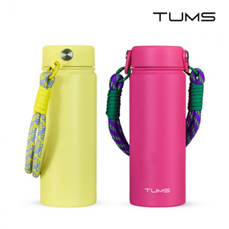 프리미엄 550ml 스테인리스 이중진공 보온보냉 실리콘 텀블러