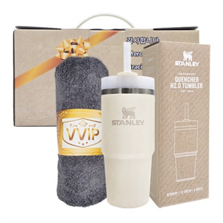 안심생활건강세트 70호 스탠리 텀블러제작 퀜처 H2.0 414ml+고려황제호텔타올170g 안심생활건강세트 70호 스탠리 텀블러제작 퀜처 H2.0 414ml+고려황제호텔타올170g