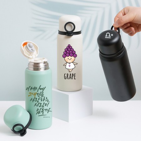 에코라이프 500ml 스테인리스 이중진공 휴대용 보온병 에코라이프 500ml 스테인리스 이중진공 휴대용 보온병