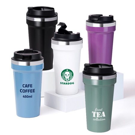 판촉물 제작 오보틀 카페커피 304 이중 스텐 텀블러 450ml