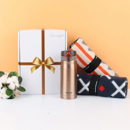 메탈 텀블러 350ml+무릎담요 2종세트 기념품제작 메탈 텀블러 350ml+무릎담요 2종세트 기념품제작