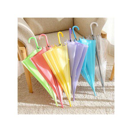 파스텔 반투명 우산주문제작 파스텔 반투명 우산주문제작