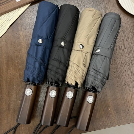 클래식 3단 자동 원터치 완전방수 접이식 우산