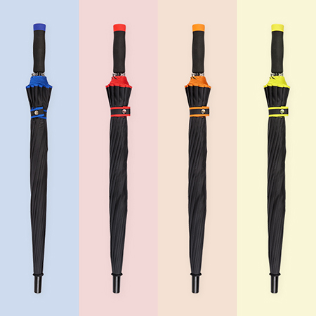 골프 메이저시리즈 4단 바이어스 원터치 자동 우산 골프 메이저시리즈 4단 바이어스 원터치 자동 우산