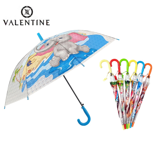 POE 자동 3D 투명 아동 우산 8가지 캐릭터 디자인 POE 자동 3D 투명 아동 우산 8가지 캐릭터 디자인