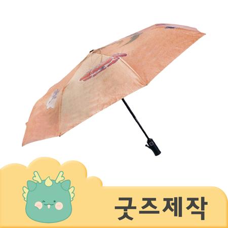 플라잉 드래곤 컬러체인지 3단 자동 우산