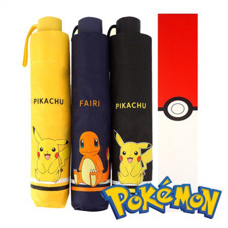 포켓몬 3단수동 우산 홍보물품제작