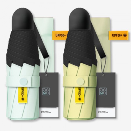 디지웰 슈퍼 미니 5단 양산 겸용 휴대용 우산 디지웰 슈퍼 미니 5단 양산 겸용 휴대용 우산