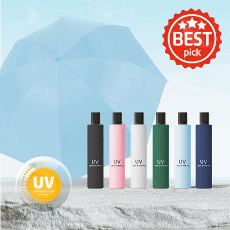 블랙코트 UV차단 3단 수동 휴대용 우산 블랙코트 UV차단 3단 수동 휴대용 우산