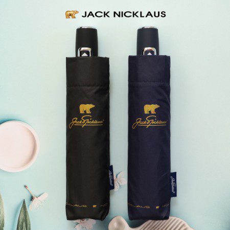 잭니클라우스 3단 로고 완전자동 우산제작