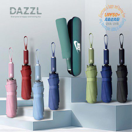 우산제작 다즐 3단 대형 원터치 자동우양산 10K우산 하드파우치 제공 풀칼라 인쇄 판촉물 우산제작 다즐 3단 대형 원터치 자동우양산 10K우산 하드파우치 제공 풀칼라 인쇄 판촉물