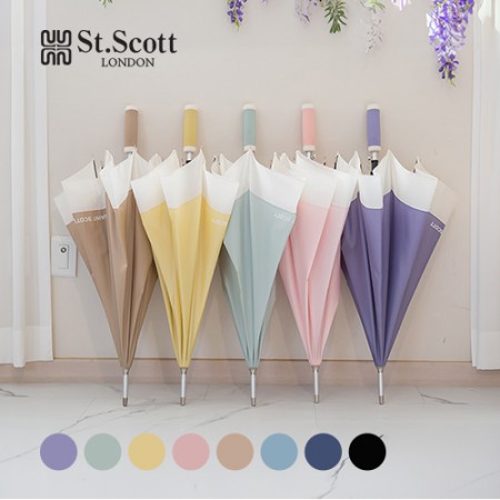 클래식 무지 3단 자동 개폐 우산 클래식 무지 3단 자동 개폐 우산