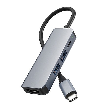 멀티포트 4인1 휴대용 USB 허브 어댑터