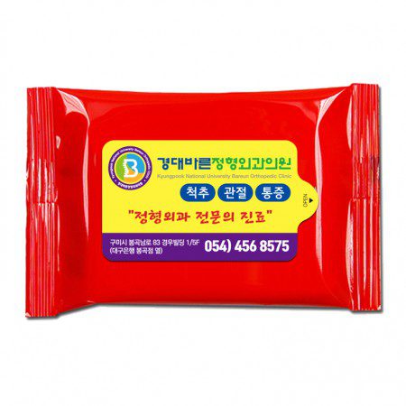 레드(유광) 물향기 업소용물티슈 10매용 제작 레드(유광) 물향기 업소용물티슈 10매용 제작