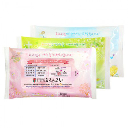 녹색나라 전도사랑 3종세트 전도용물티슈 10매 홍보물 녹색나라 전도사랑 3종세트 전도용물티슈 10매 홍보물