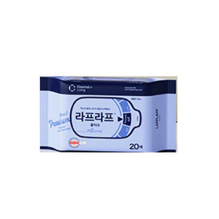 크린랩 라프라프 프리미엄 휴대용 물티슈제작 20매